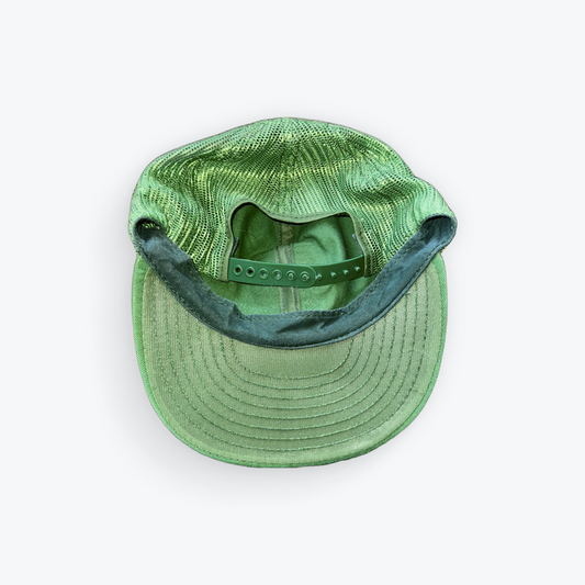 Vintage 80's John Deere Trucker Snapback Hat