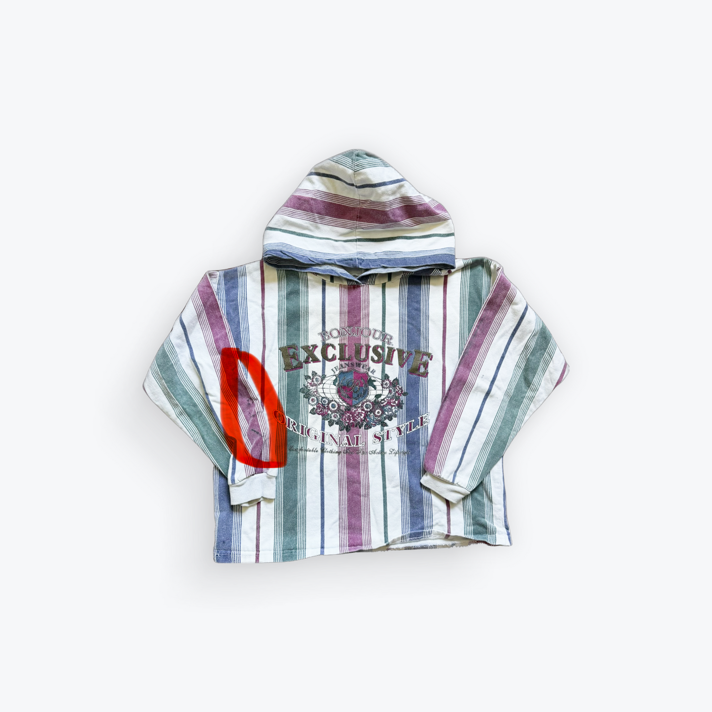 Vintage 90's Bonjour Exclusive Original Style Hoodie