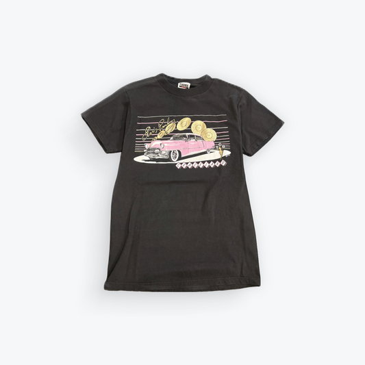 Vintage 00's Elvis Presley Graceland Pink Hot Rod Shirt