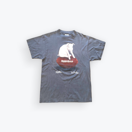Vintage 1996 Will Bullsa Pigskin Football Pig Shirt