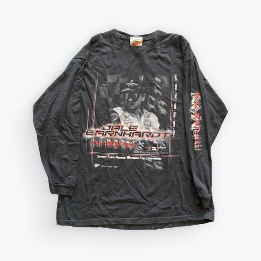 Vintage 2000's Dale Earnhardt The Man Long Sleeve Tee