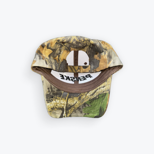 Vintage 00's New With Tags RealTree Camo Penske Velcro Hat