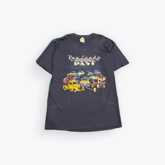 Vintage 00's Pay Roads of the Past Hot Rod Shirt
