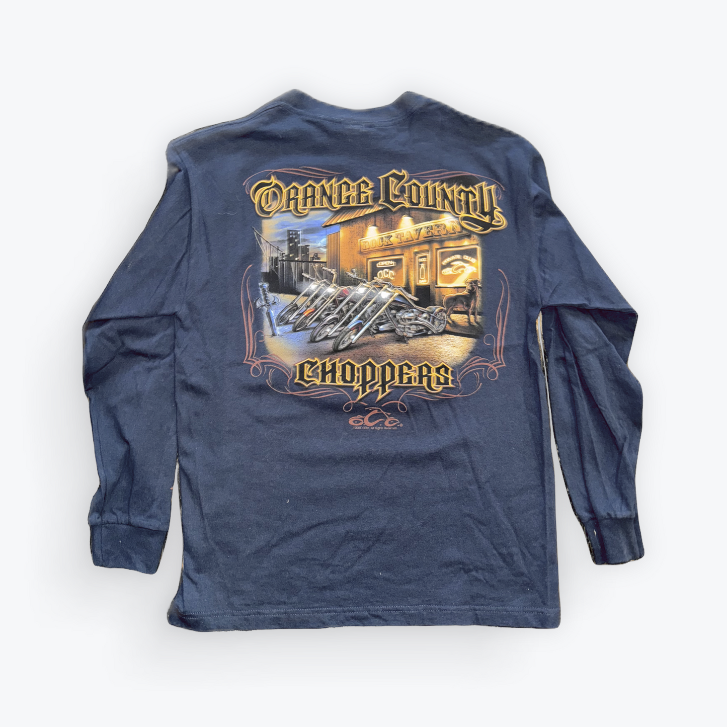 Vintage 2005 New Old Stock Orange County Choppers Long Sleeve Shirt