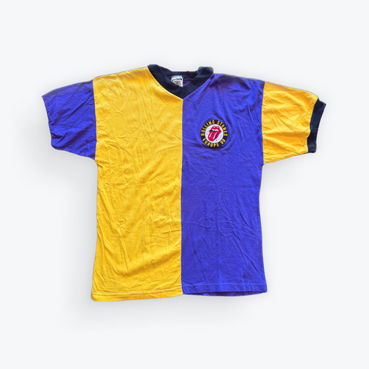 Vintage 1990 Rolling Stones European Tour Color Block Tee