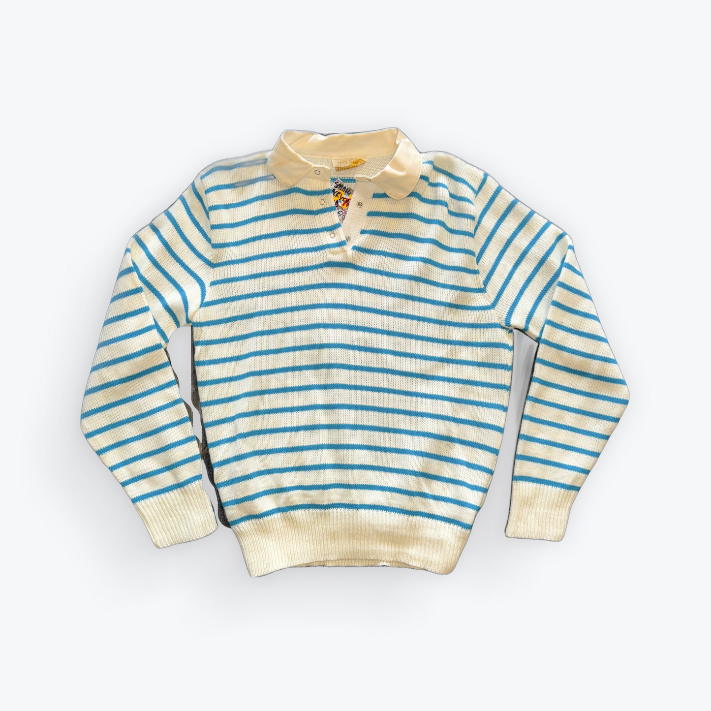 Vintage 80's Acrylic Collared Sweater