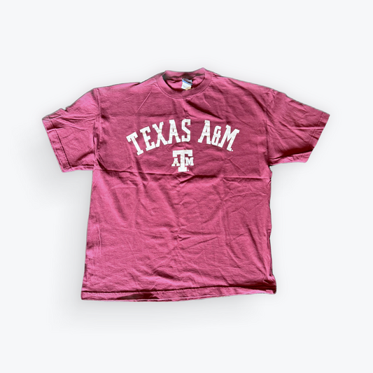 Vintage 2000's Champs Sports Texas A&M University Tee