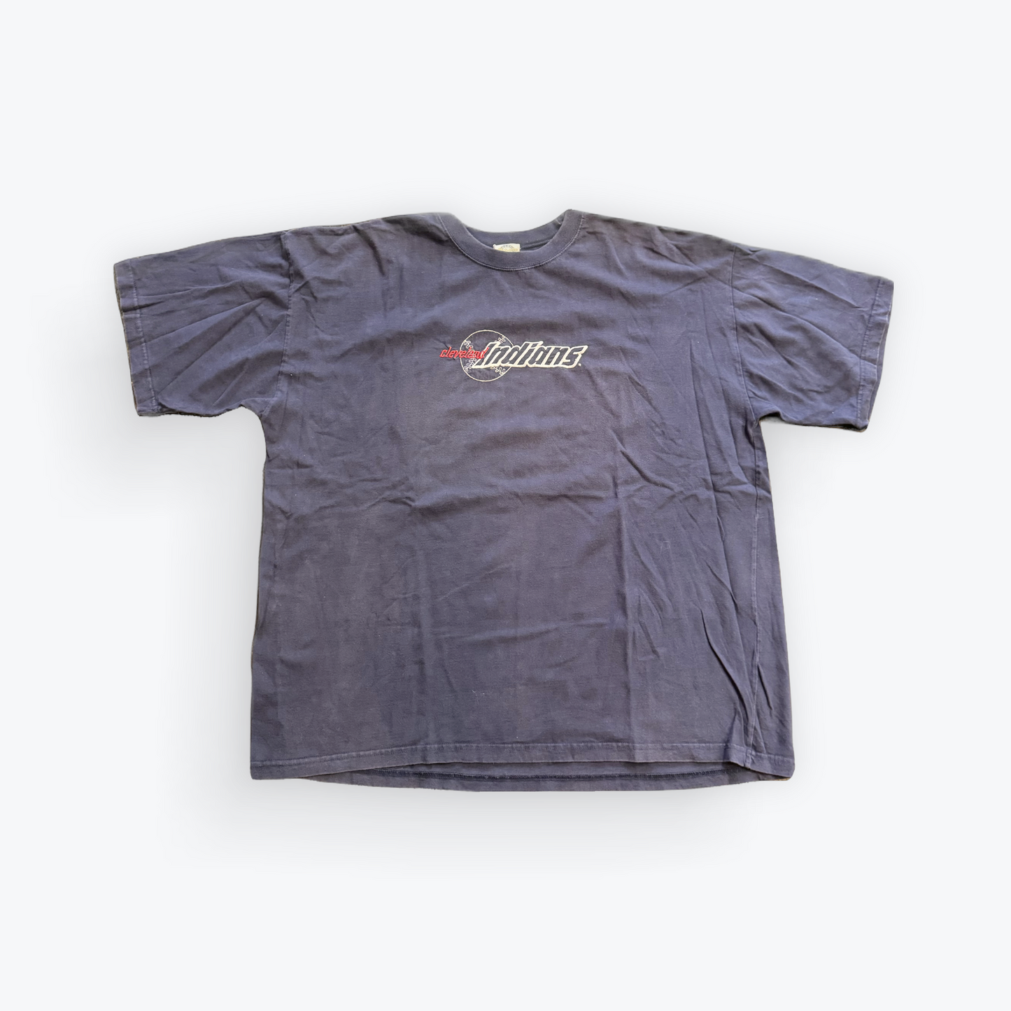 Vintage 90's Cleveland Indians Baseball Embroidered Tee