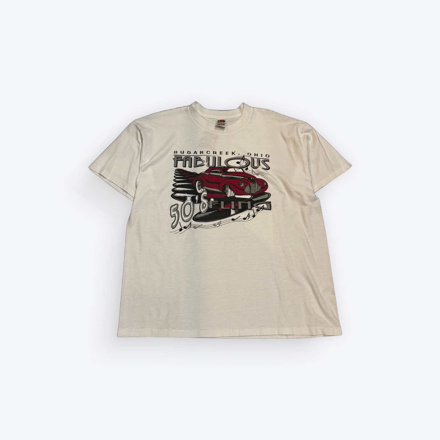 Vintage 00's Fabulous 50's Fling Sugarcreek Ohio Car Meet Shirt