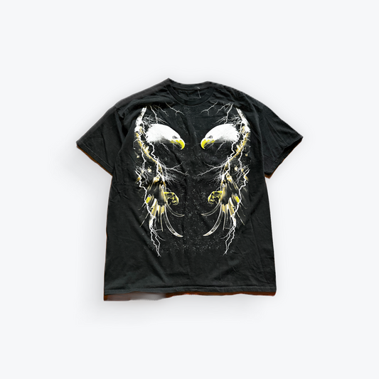 Vintage 00's Eagle Lightning Graphic Shirt