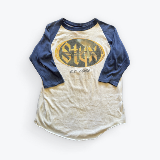 Vintage 1979 Styx U.S. Tour Raglan Tee