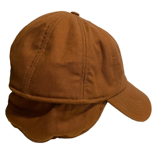 Vintage Canvas Carhartt Winter Trapper Hat