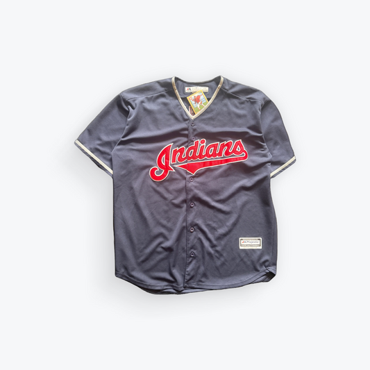 Vintage 90's Cleveland Indians #10 Encarnation Baseball Jersey