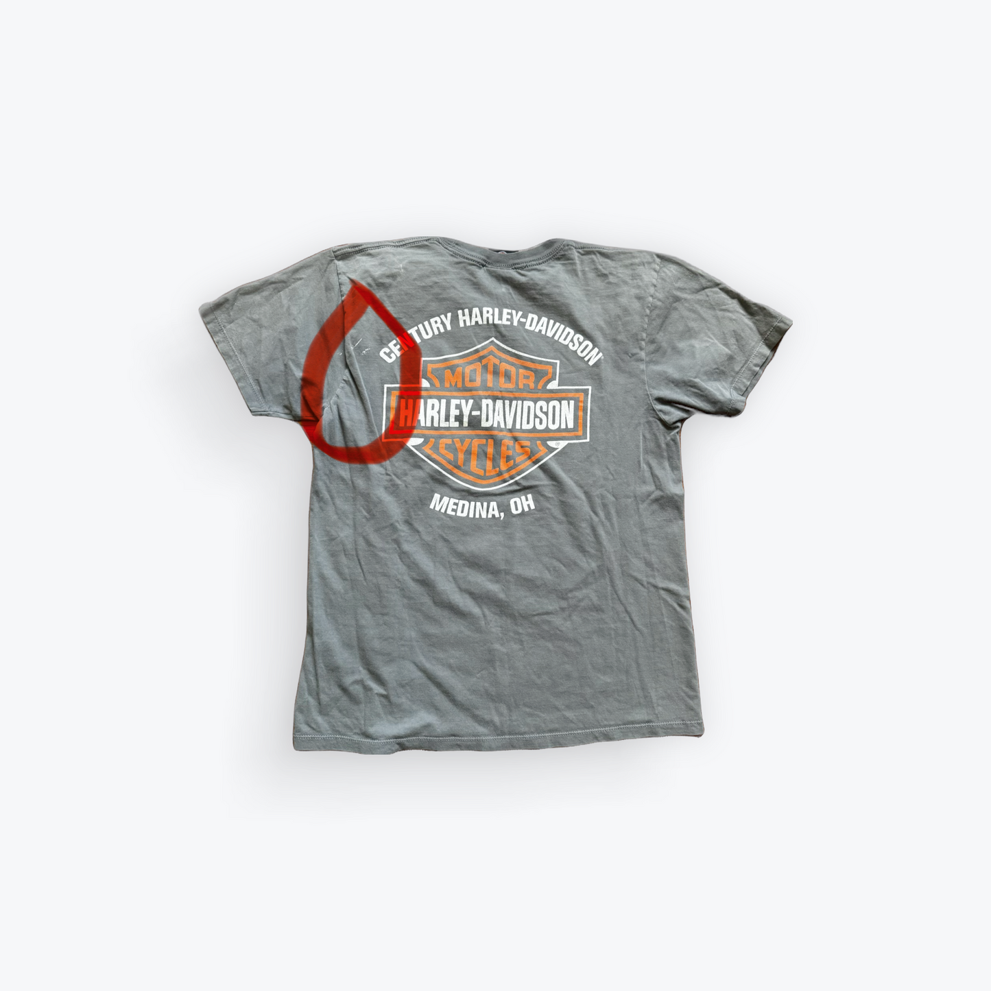 Vintage 00's Leader of the Pack Harley Davidson Shirt