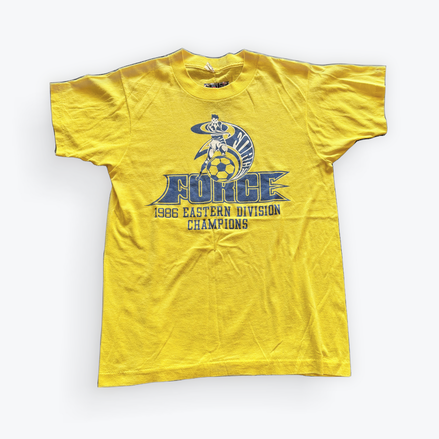 Vintage 1986 Cleveland Force Eastern Division Champions Tee