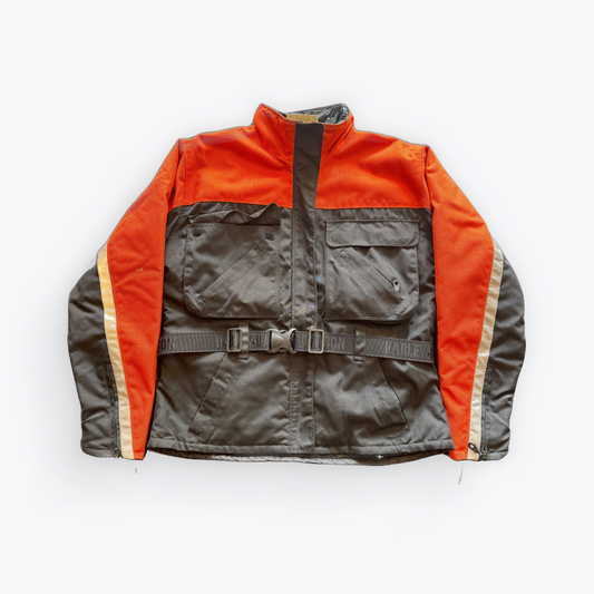 Vintage 00's Made in USA Canvas Harley Davidson Riding Jacket