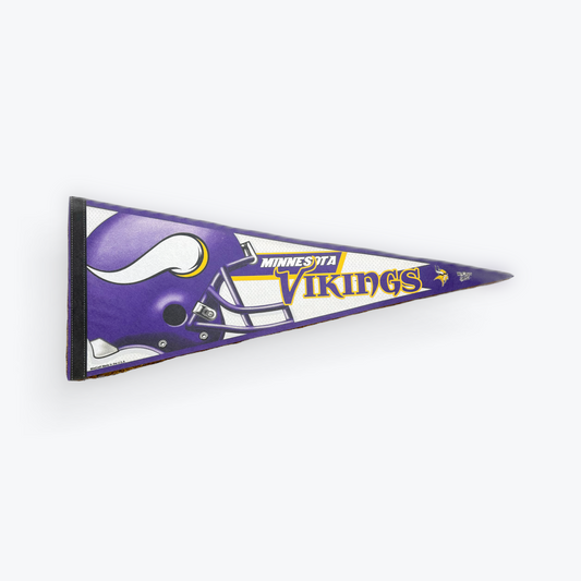 Vintage 90's NFL Minnesota Vikings Pennant