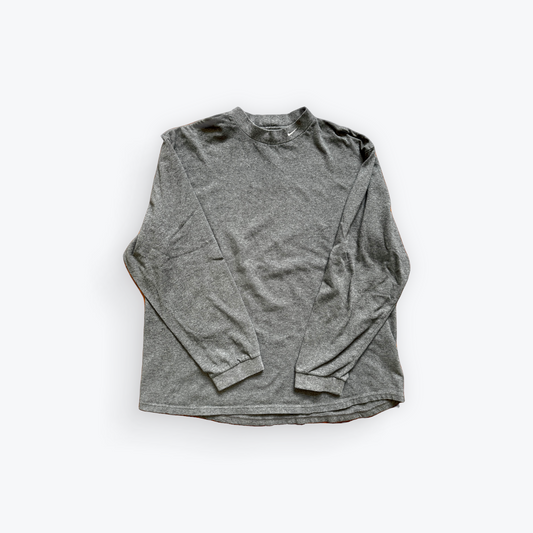Vintage Y2K Nike Mock Turtle Neck Long Sleeve Shirt