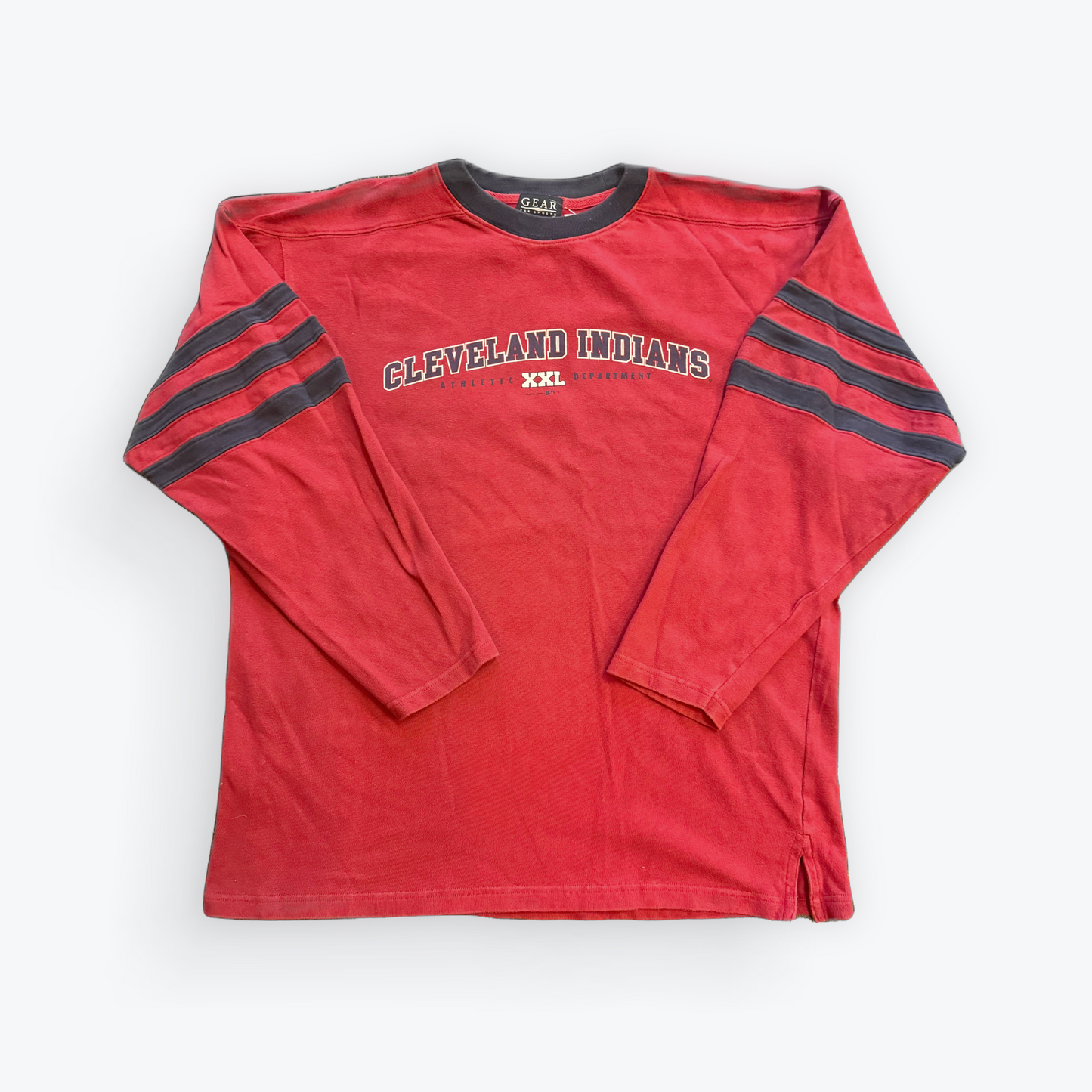 Vintage 00's Cleveland Indians Athletic Department Longsleeve Tee