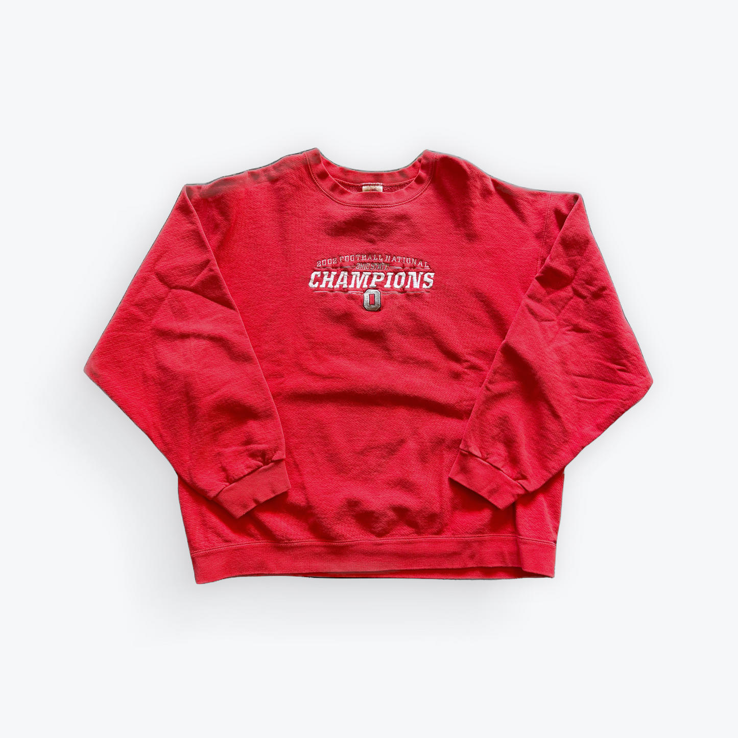Vintage 2002 National Champions Ohio State University Football Crewneck