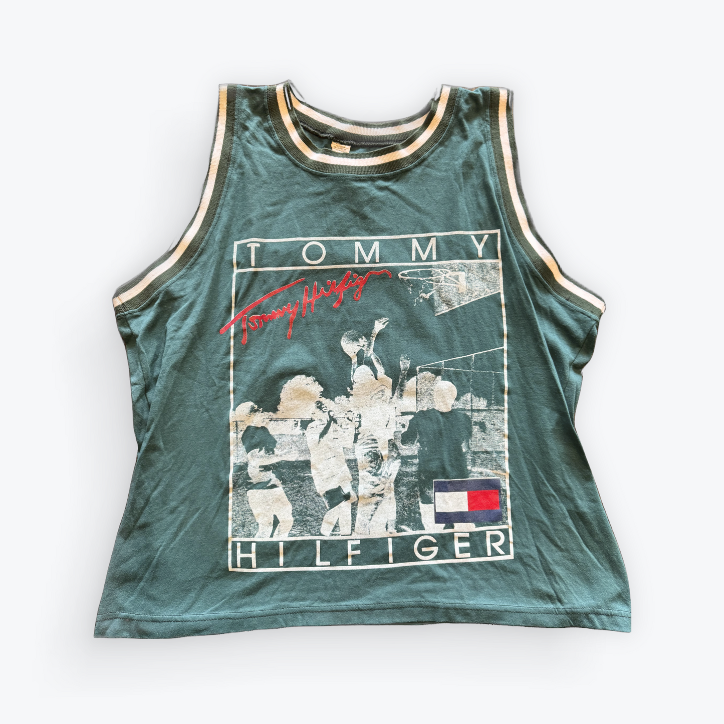 Vintage 90's Tommy Hilfiger Sand Volleyball Tank Top