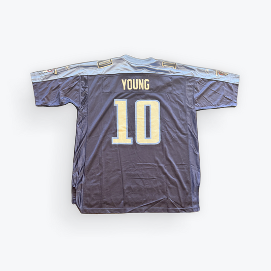 Vintage 00's Reebok Tennessee Titans Vince Young Jersey