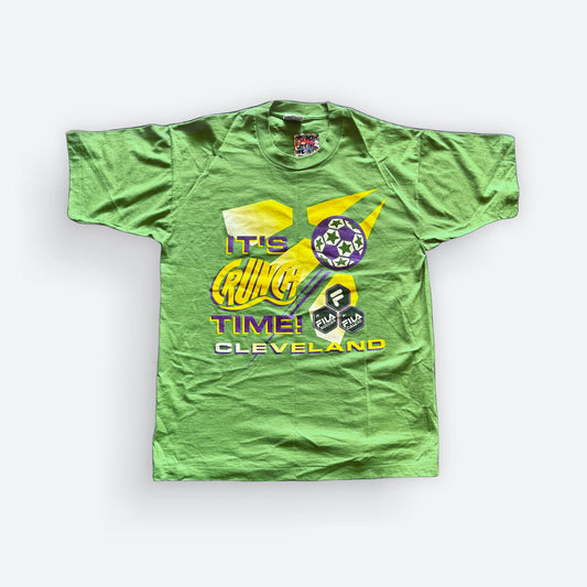 Vintage 1995 Reebok Cleveland Crunch It's Crunch Time Tee