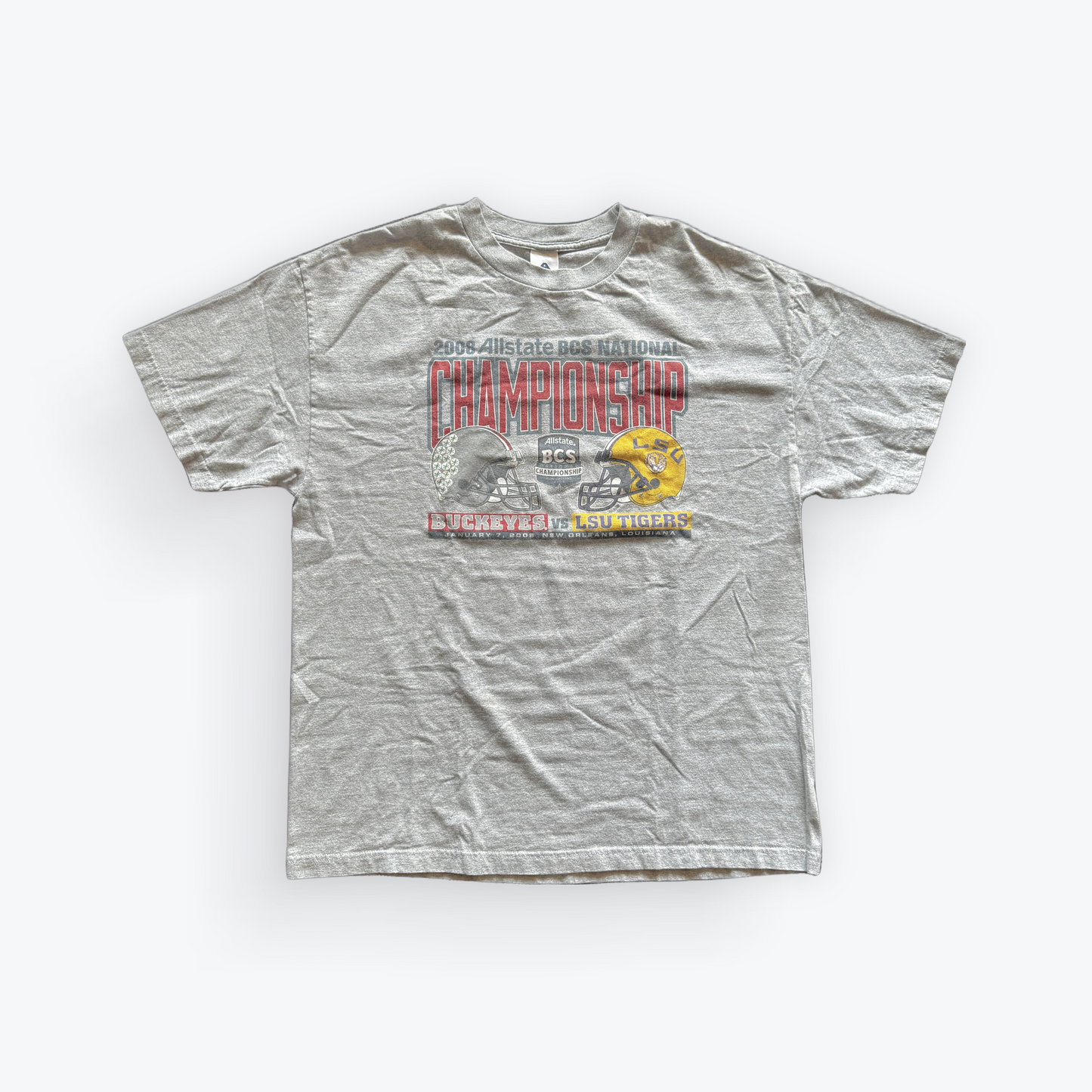 Vintage 2008 Allstate BCS National Championship Game Tee