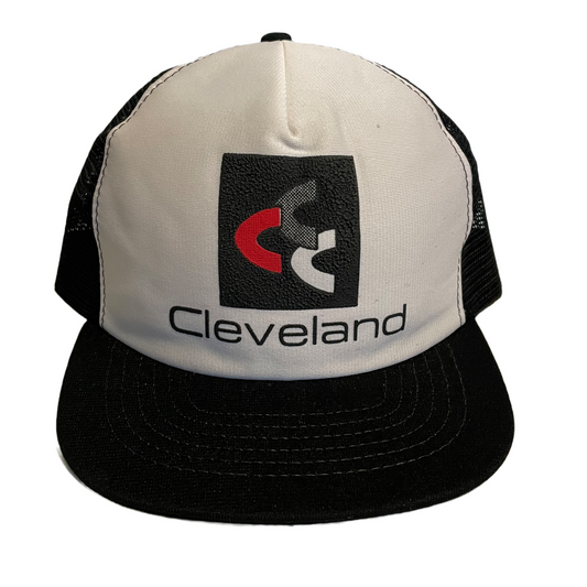Vintage 80s Cleveland Trucker Hat