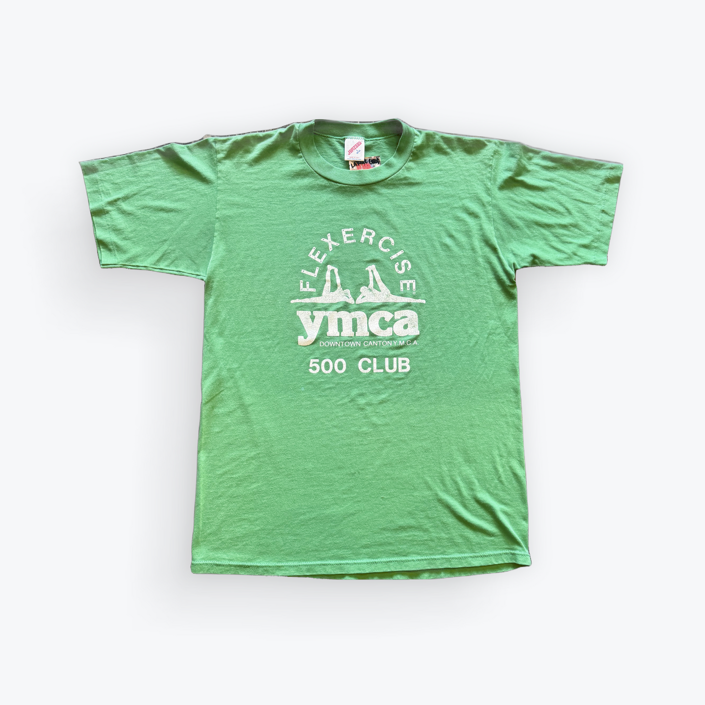 Vintage 80's Canton, Ohio YMCA Flexercise 500 Club Tee