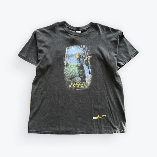 Vintage 2008 Jackie Chan Lionsgate The Forbidden Kingdom Movie Promo Shirt