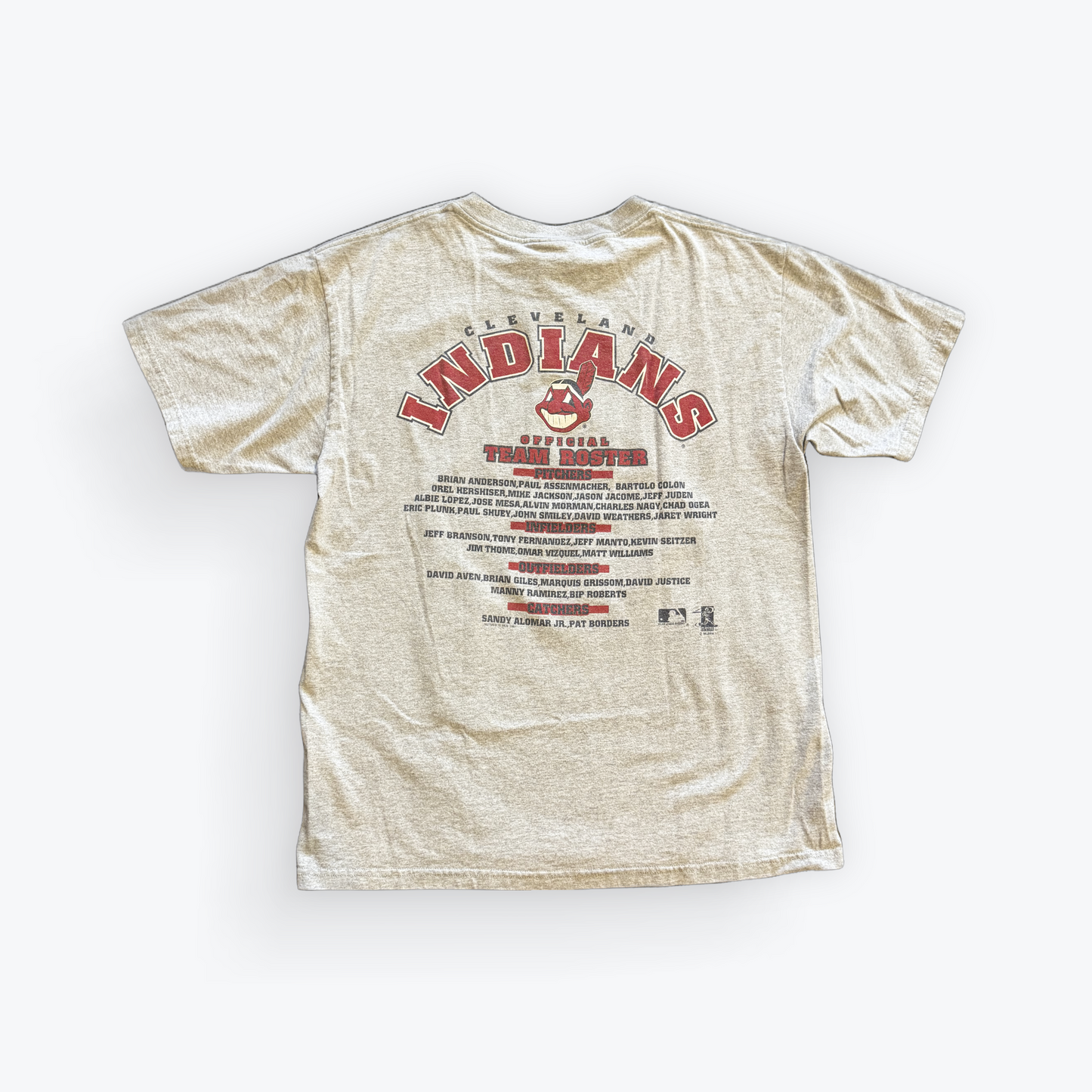 Vintage 1997 Lee Sport Cleveland Indians American League Champions Tee