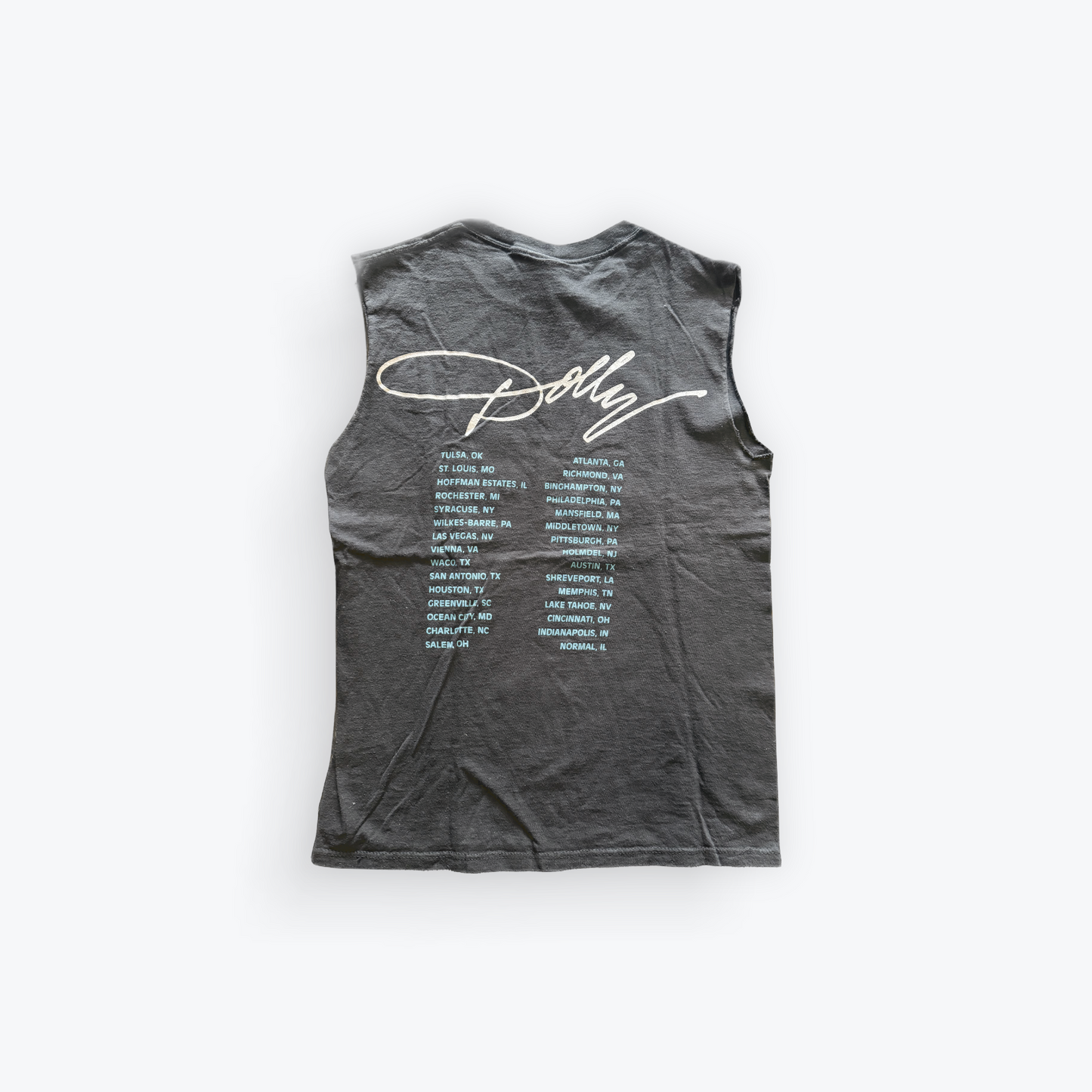 Dolly Parton Sleeveless Tour Shirt 80s