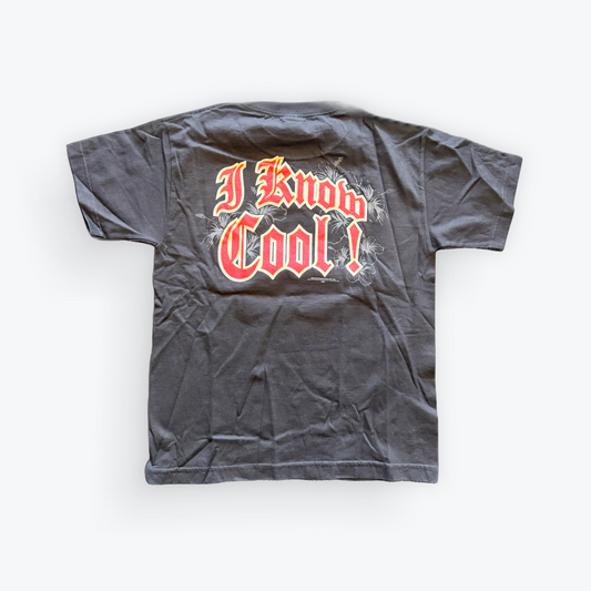 Vintage 2005 New Old Stock WWE Carlito I Know Cool Wrestling Tee