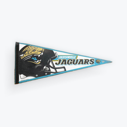 Vintage 90's NFL Jacksonville Jaguars Pennant