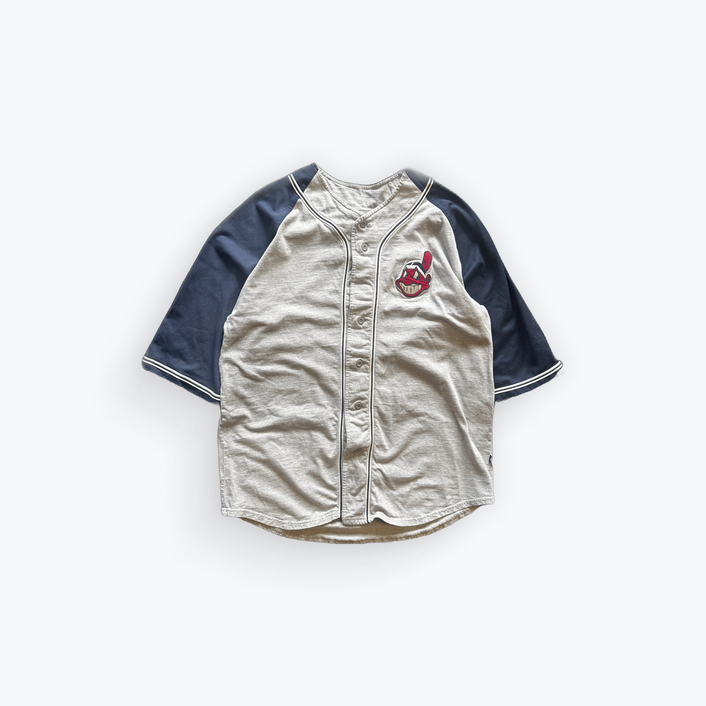 Vintage Y2K Pro Player Cleveland Indians Chief Wahoo Jersey