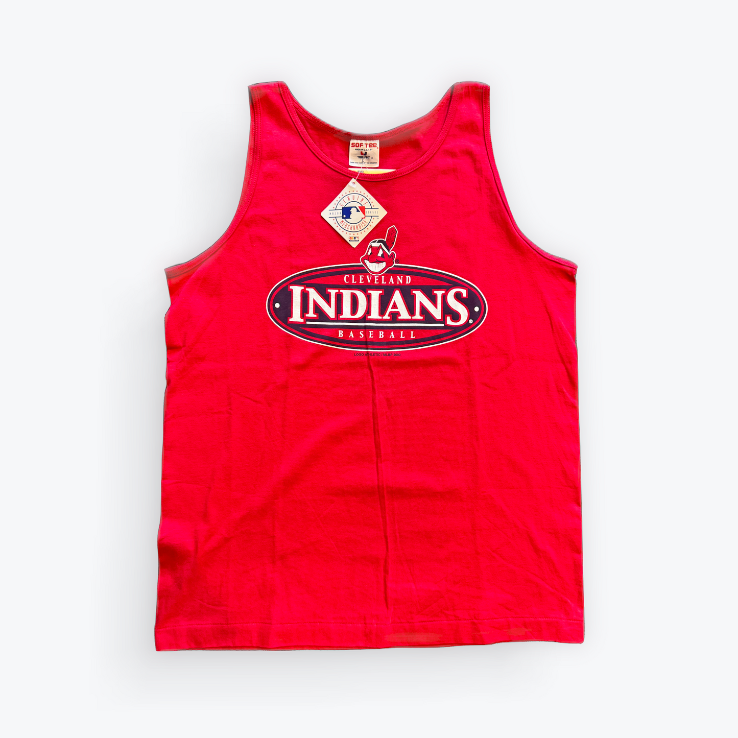 Vintage Y2K New with Tags Cleveland Indians Tank Top