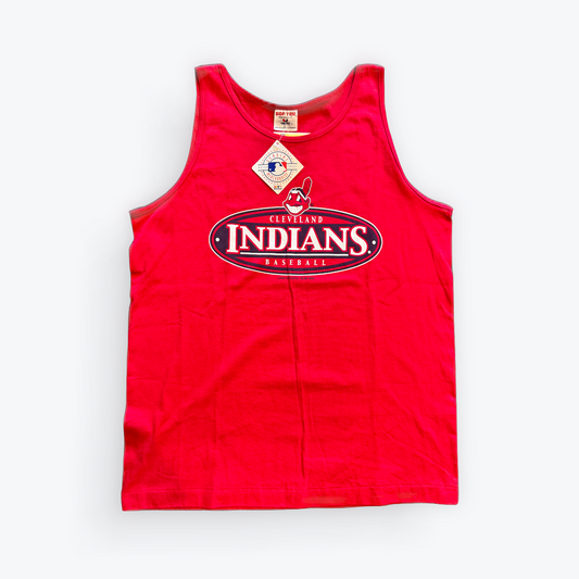 Vintage Y2K New with Tags Cleveland Indians Tank Top