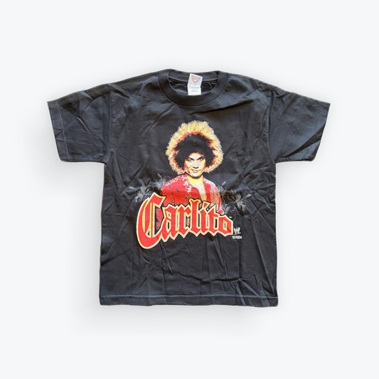 Vintage 2005 New Old Stock WWE Carlito I Know Cool Wrestling Tee