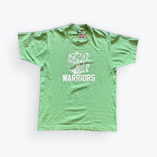 Vintage 80's West Branch, Ohio Warriors Tee