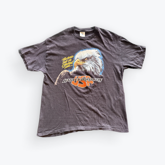 Vintage 1987 Harley Davidson This Bird Ain't No Chicken Shirt