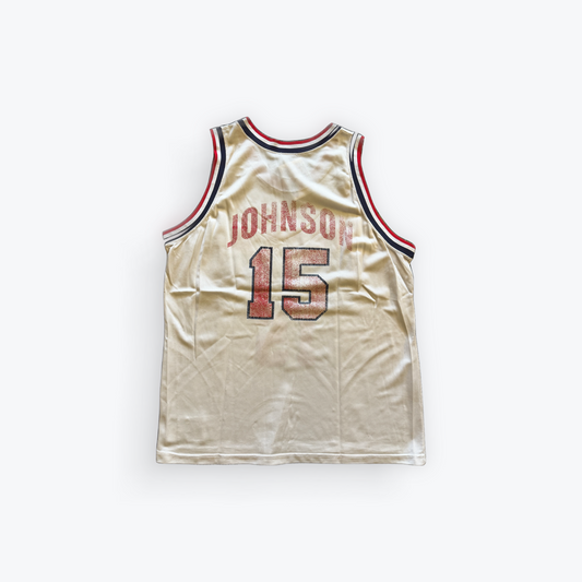 Vintage Magic Johnson USA Olympic Team White Jersey