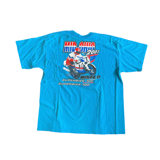 Vintage 2001 Mid-Ohio Superbike 100 Shirt
