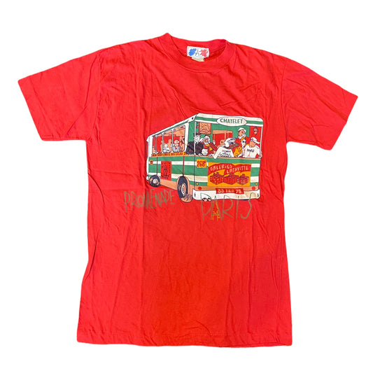 1980s Promenade Paris Chatelet Bus Shirt