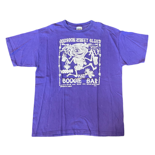 Puff Print Bourbon Street Blues Tee