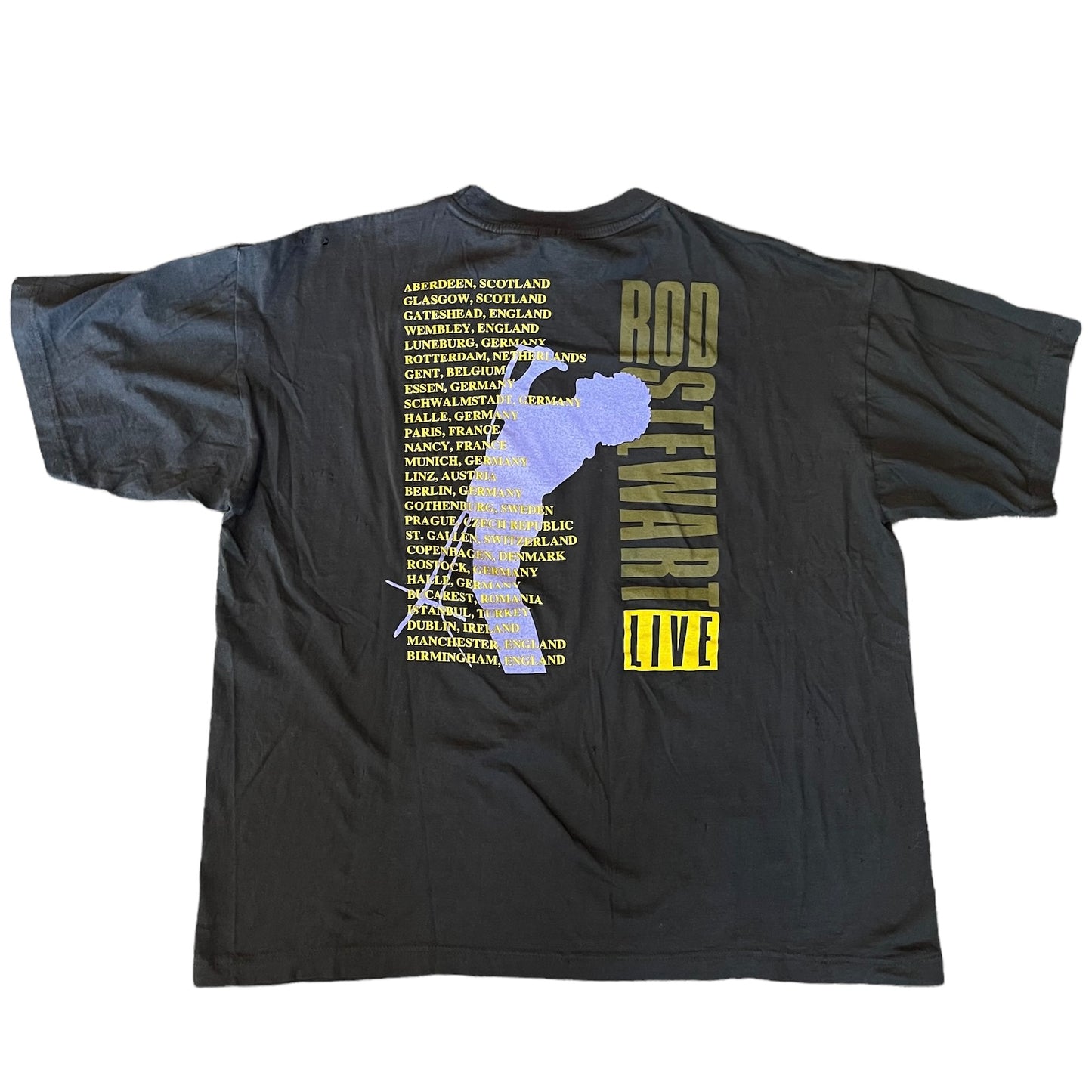 Rod Stewart Live Band Tee