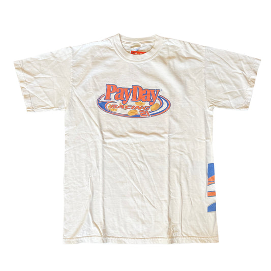 Vintage Nascar Candy Pay Day Racing Wrap Around Tee Shirt