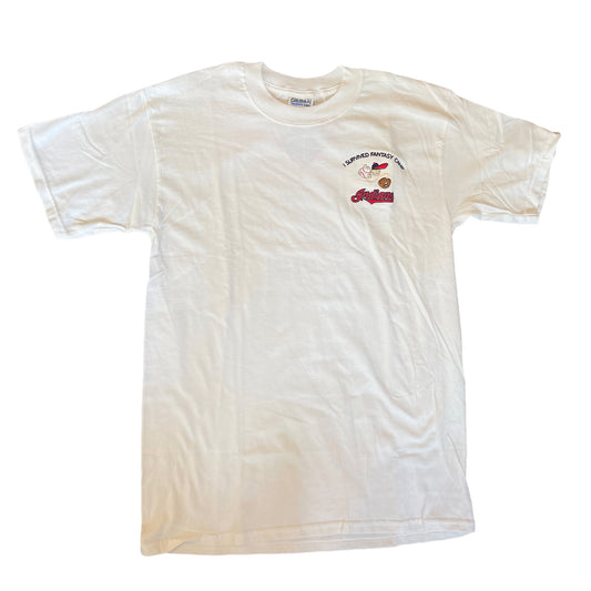 White Cleveland Indians The Fantasy Camp Tee