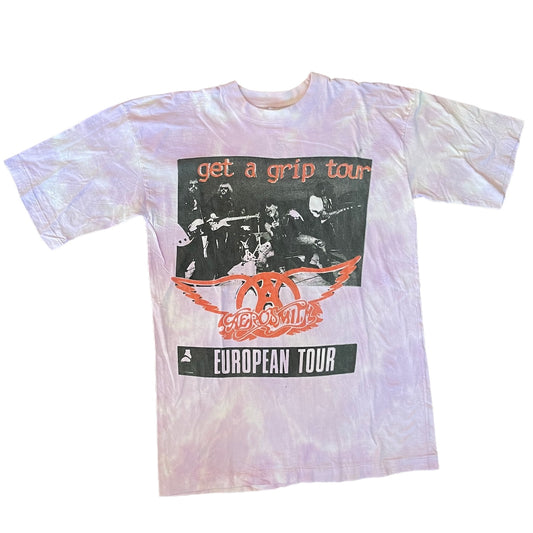 Vintage 1993 Aerosmith Get a Grip Euro Tour Tee