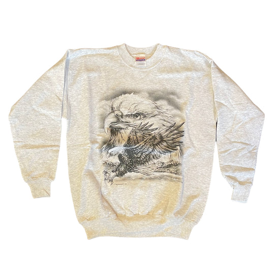 Vintage Bald Eagle Graphic Sweatshirt